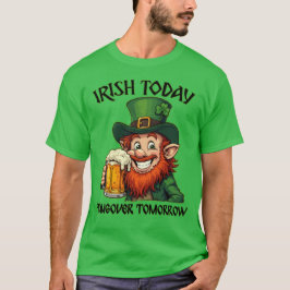 Camiseta Irlandês Leprechaun - Rua. Dia de Patrick