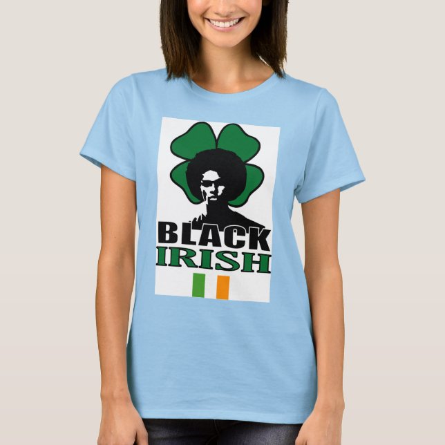 Camiseta Irlandês negro (Frente)