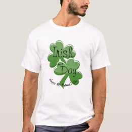 Camiseta Irlandês para um dia feliz Rua. Dia de Patrick