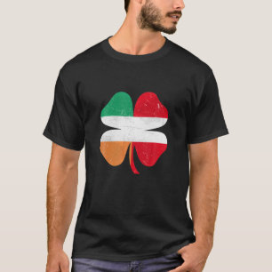 Camiseta Irlandês peruano Shamrock Peru Irlanda Rua de Pat
