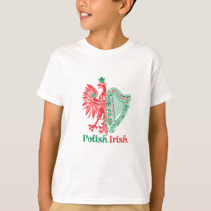 Camiseta Irlandês polonês