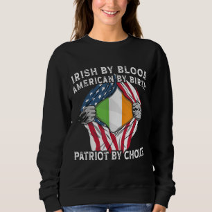 Camiseta Irlandês por Blood American By Birth Irish America