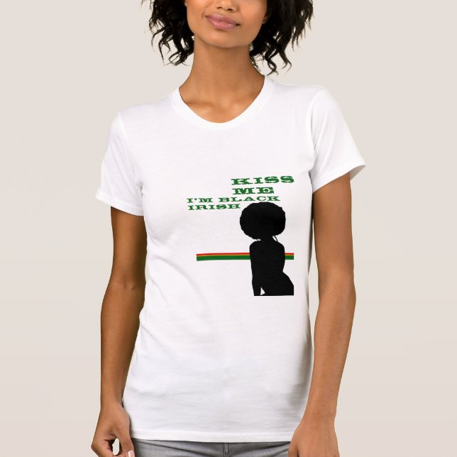 Camiseta Irlandês preto (Frente)