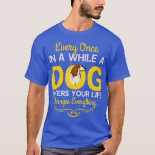 Camiseta Irlandês Red And White Setter Dog Puppies Propriet
