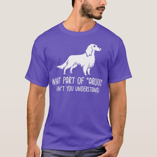 Camiseta Irlandês Red And White Setter Dog Puppies Propriet (Frente)