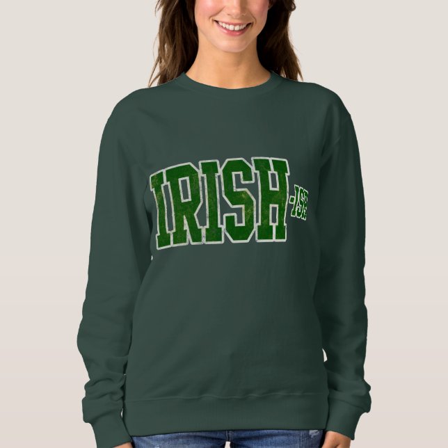 Camiseta Irlandês, Ruas Engraçadas. Dia de Patrick (Frente)