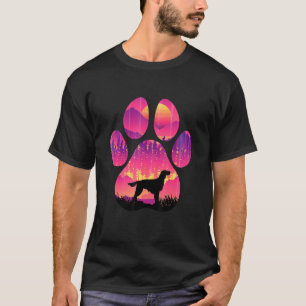 Camiseta Irlandês Setentrional Paw Mãe Pai Cachorro Homens