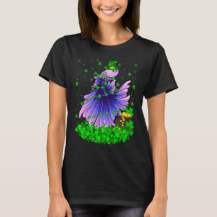 Camiseta Irlandês Shamrock Leprechaun Betta Fish Rua de Pat