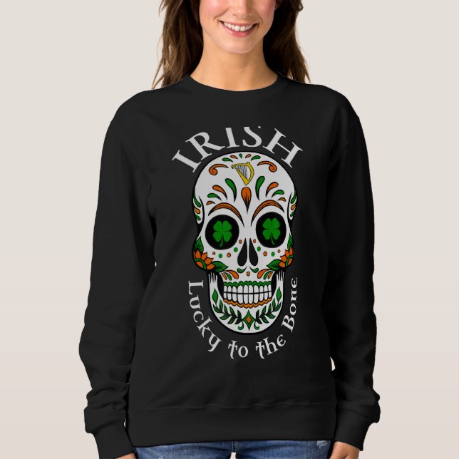 Camiseta Irlandês Sorte Para O Osso (Frente)
