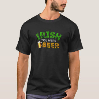 Camiseta Irlandês você era cerveja