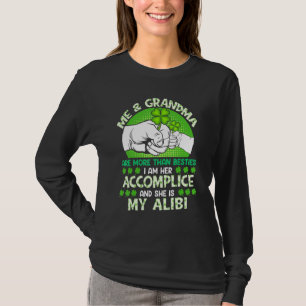 Camiseta Irlandesa Eu E A Vovó Somos Mais Do Que Besties