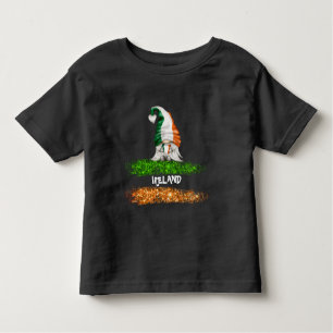 Camiseta *~* IRLANDESA IRLANDA IRLANDA GNOME TODLER Flag T-