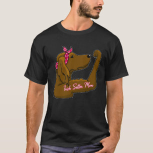 Camiseta Irlandesa Setter Mãe Tattoo Bully Dog Owner Mãe