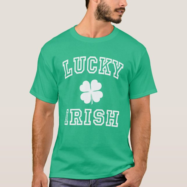 Camiseta Irlandeses Sortudos (Frente)