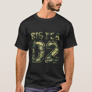 Camiseta Irmã 01 Irmã 02 Para Bff Que É Mais Do Que Melhor