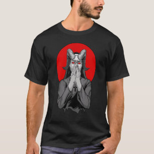 Camiseta Irmã Bafometo Satânico Horror Irmã Profana Arte da