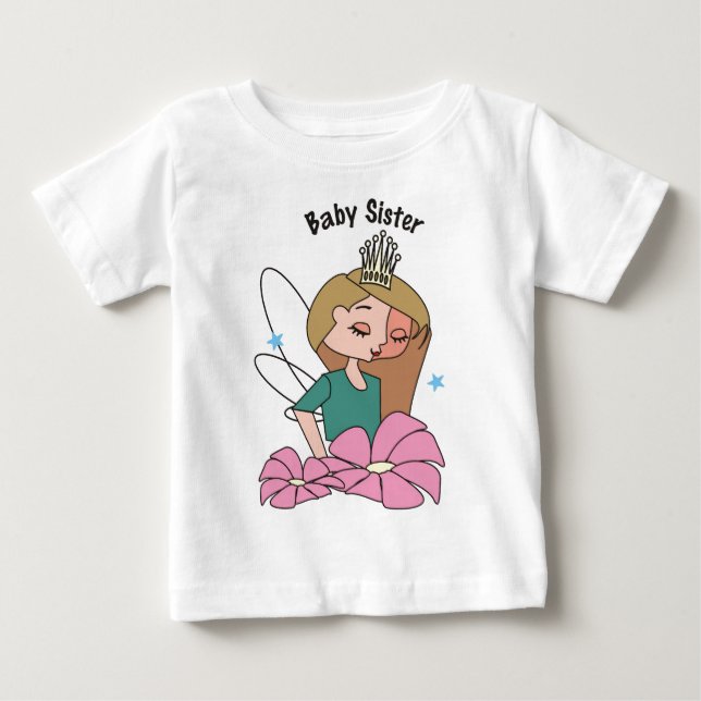 Camiseta irmã bebê (Frente)