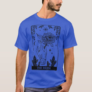 Camiseta Irmã Boho Moon A Mão H Da Bruxa Do Cartão Tarot