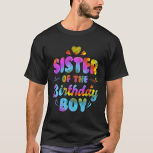 Camiseta Irmã Da Família Filho Tie Dye