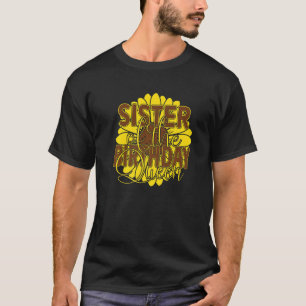 Camiseta Irmã Da Festa De Aniversário Da Rainha Raparigas