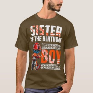 Camiseta Irmã da Festa de Bicicleta de Camada de Passageiro