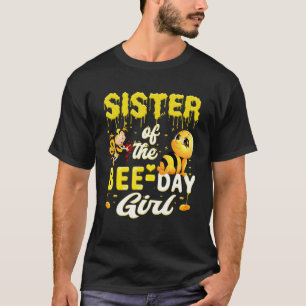Camiseta Irmã Da Festa De Colmeia Da Bee Day