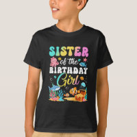 Irmã Da Menina Do Aniversário Peixe Marinho Aquári