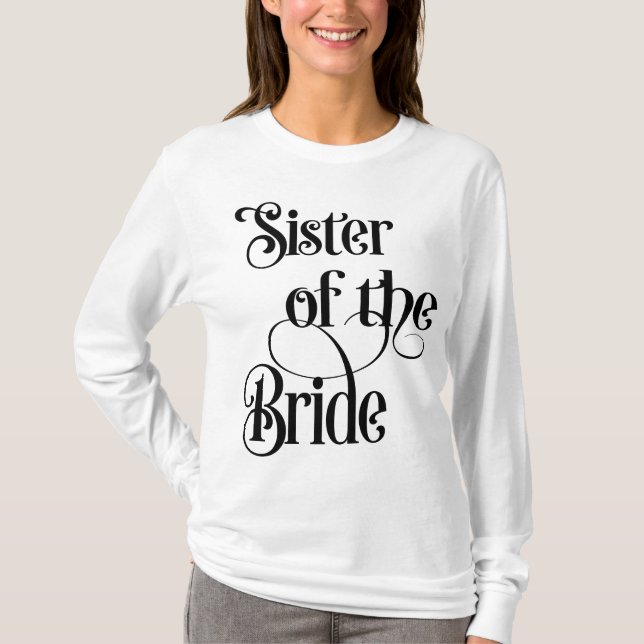 Camiseta Irmã da Noiva (Frente)