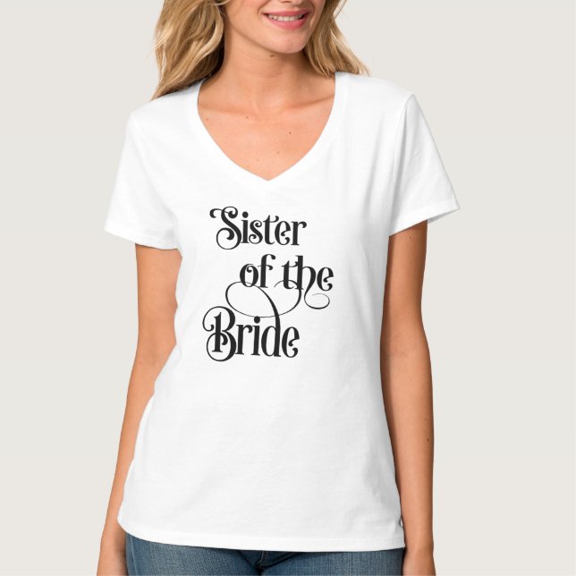 Camiseta Irmã da Noiva (Frente)