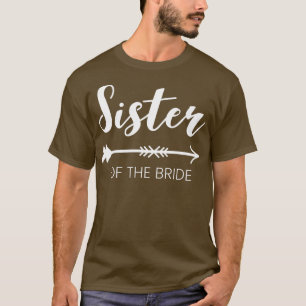 Camiseta Irmã da Noiva Festa de Solteira Feminina