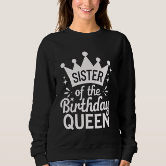 Camiseta Irmã Da Rainha De Aniversário