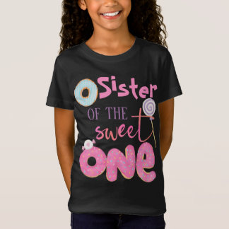 Camiseta Irmã da Rosquinha do primeiro aniversario do Irmão