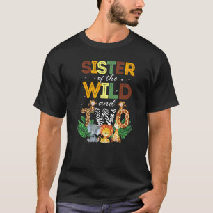 Camiseta Irmã Da Selva Safari De Dois Jardins Zoológicos