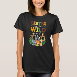 Camiseta Irmã Da Selva Safari De Dois Jardins Zoológicos