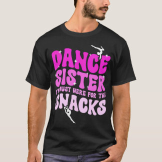 Camiseta Irmã Dançarina De Uma Irmã Dançarina Groovy Dança 