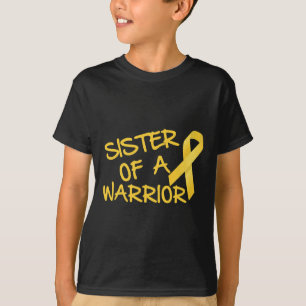 Camiseta Irmã De Um Cancer De Infância Guerreira