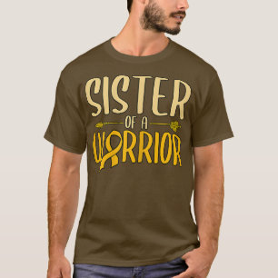 Camiseta Irmã De Um Cancer De Infância Guerreira3504