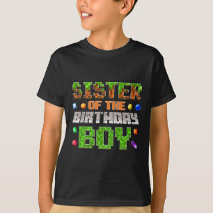 Camiseta Irmã Do Aniversariante Festa De Aniversário Video