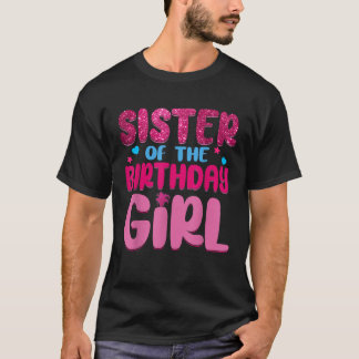 Camiseta Irmã Do Aniversário Da Festa Da Família