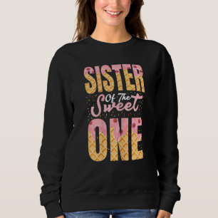 Camiseta Irmã Do Doce Sorvete De Um Prévia Cone