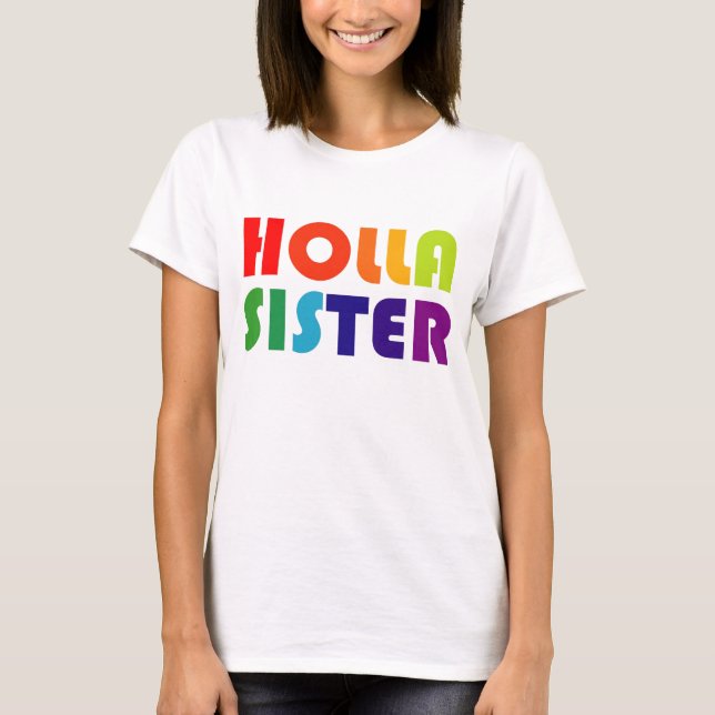 Camiseta Irmã do Holla (Frente)