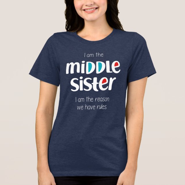 Camiseta Irmã do Meio (Frente)