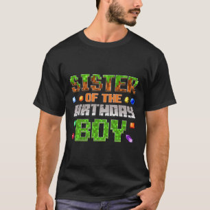Camiseta Irmã Do Menino Do Aniversário Festa De Aniversário