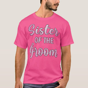 Camiseta Irmã Do Noivo Dia Do Casamento Presente Para Irmã 