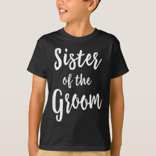 Camiseta Irmã do Noivo Ensaios de Casamento Noiva