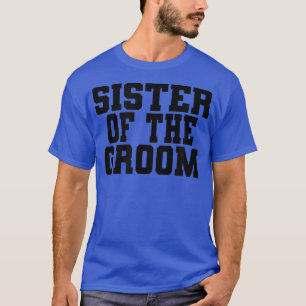 Camiseta Irmã do Noivo, Festa de Chá de Noiva de Casamento