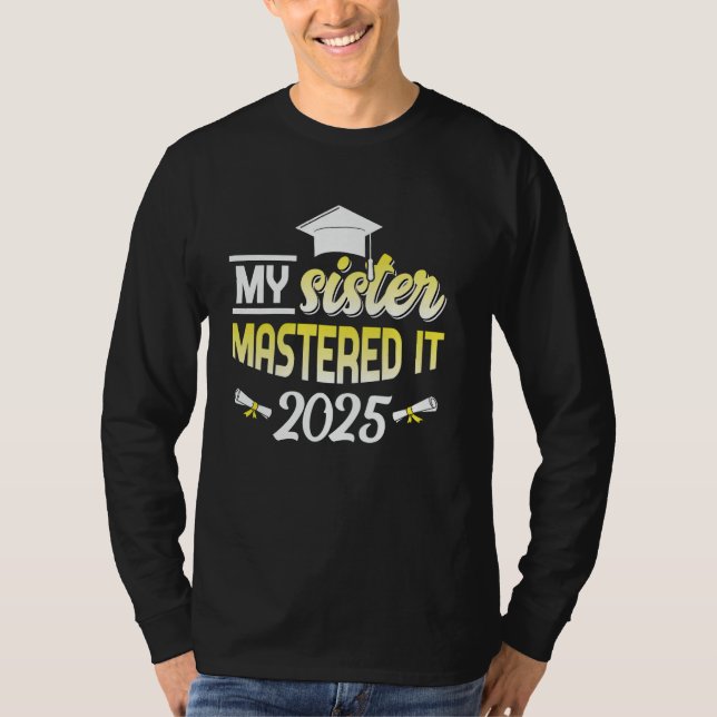 Camiseta Irmã dominou os presentes de graduação de 2025 (Frente)