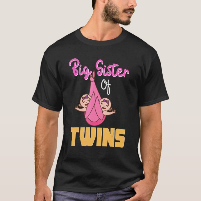 Camiseta Irmã dos Gêmeos Novo Anúncio Irmã Sibli (Frente)