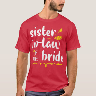 Camiseta Irmã Em Direito Da Noiva Groom Happy Wedding Mar