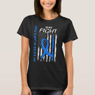 Camiseta Irmã em Direito Tipo 2 Sensibilização para a Diabe